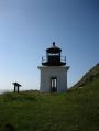 The abandoned Point Gorda lighthouse