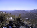 Panorama of our routeÑBradley Pond to Tahawus