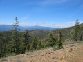 Looking north from the trail