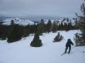 Jason sidesteps up a hill (I'll add a panorama of the whole scene here when I have time)
