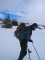 Jason and our last patch of blue sky